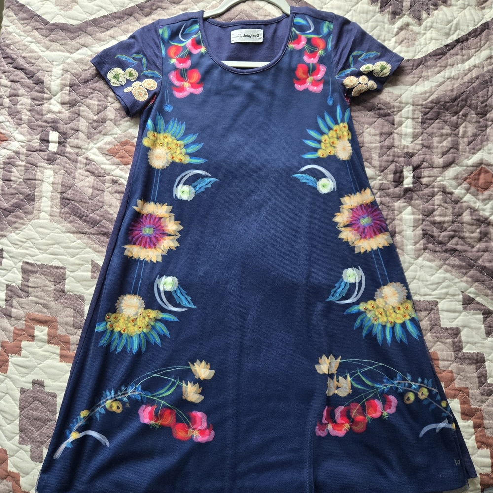 Desigual Girl Floral Dress size 11/12